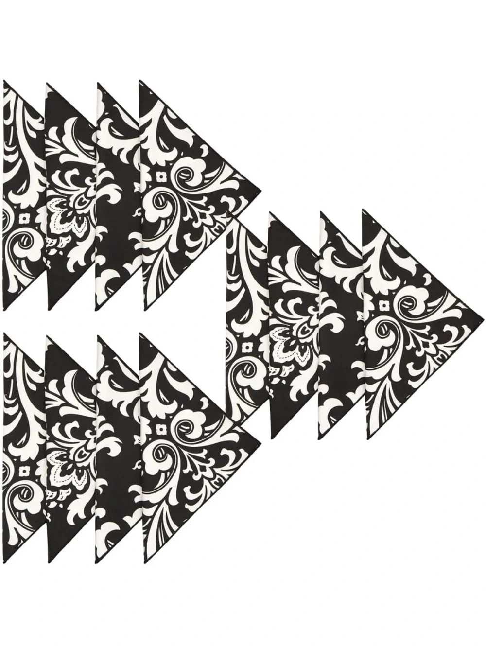 Black Napkins Cloth Fabric, 100% Cotton Linen Napkin Set of 8. 2096/bb8-3